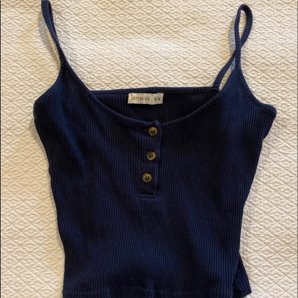 Cotton On Navy Tank Top - Picture 1 of 3
